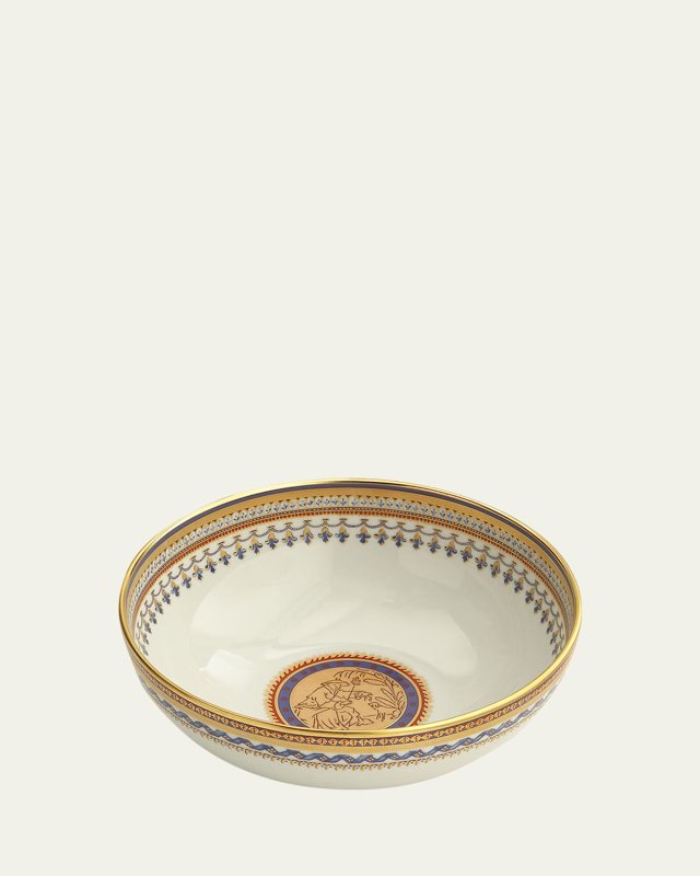 Chinoise Blue Round Bowl